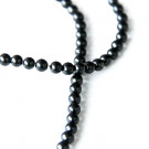 Shungite beads 5 mm 50 pieces