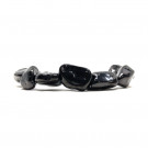 Petrovsky shungite bracelet with big beads in natural shape