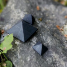 50 mm Non-polished shungite pyramid