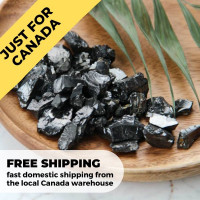 Only in Canada | Elite shungite stones 50 grams (3-5 grams each)  poip_id=