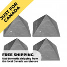 Only in Canada | Shungite 50 mm pyramids set 