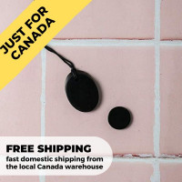 Only in Canada | Shungite stone pendant necklace and shungite phone sticker protection set  poip_id=