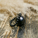 Only in Canada | Regular Shungite Bracelet and Sphere Set for Crystal Root Chakra Balancing