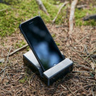 Only in Canada | Polished shungite cell phone stand for EMF protection