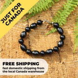 Only in Canada | Shungite bracelet Happiness