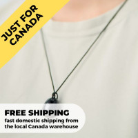 Only in Canada | Drop shungite pendant for EMF protection  poip_id=