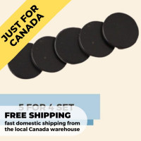 Only in Canada | Polished Shungite Sticker 5 for 4 Set  poip_id=