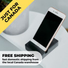 Only in Canada | Polished shungite cell phone stand for EMF protection