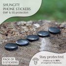 Only in Canada | Polished Shungite Sticker 5 for 4 Set