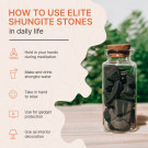 Elite shungite water stones 50 grams (up to 2 grams each)