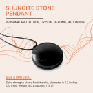Only in Canada | Shungite tablet pendant 