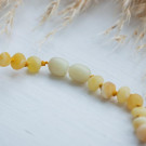 Baltic Amber Necklace for Adults with Butter-colored Beads