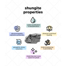 Shungite Stone Set for Pets (Shungite Pet Collar Charm, Elite Shungite Water Stones + Shungite Pendant)