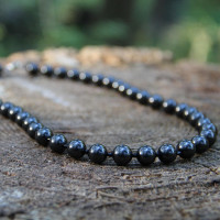 Shungite root chakra necklace  poip_id=