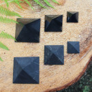 150 mm Non-polished shungite pyramid