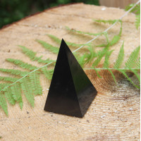 80 mm Polished shungite high pyramid