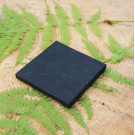 Non-polished square shungite tile 100*100 mm