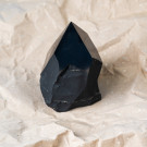 Small Raw Shungite Stone Crystal Point