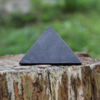 30 mm Non-polished shungite pyramid  poip_id=