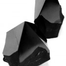 Small Raw Shungite Stone Crystal Point