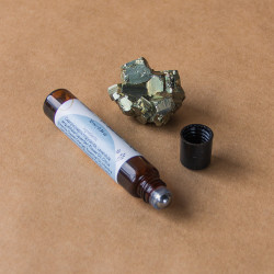 Balancing Shungite Essence Roll-on with Sage, Spearmint and Tea tree essential oils